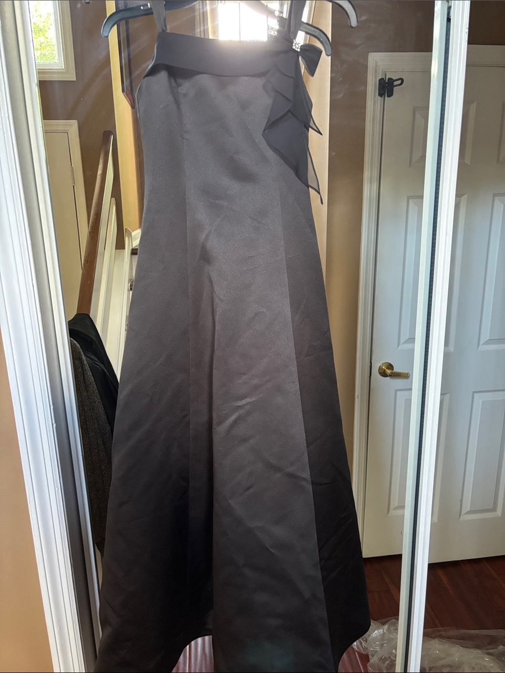 David's Bridal Black Formal Girls Dress